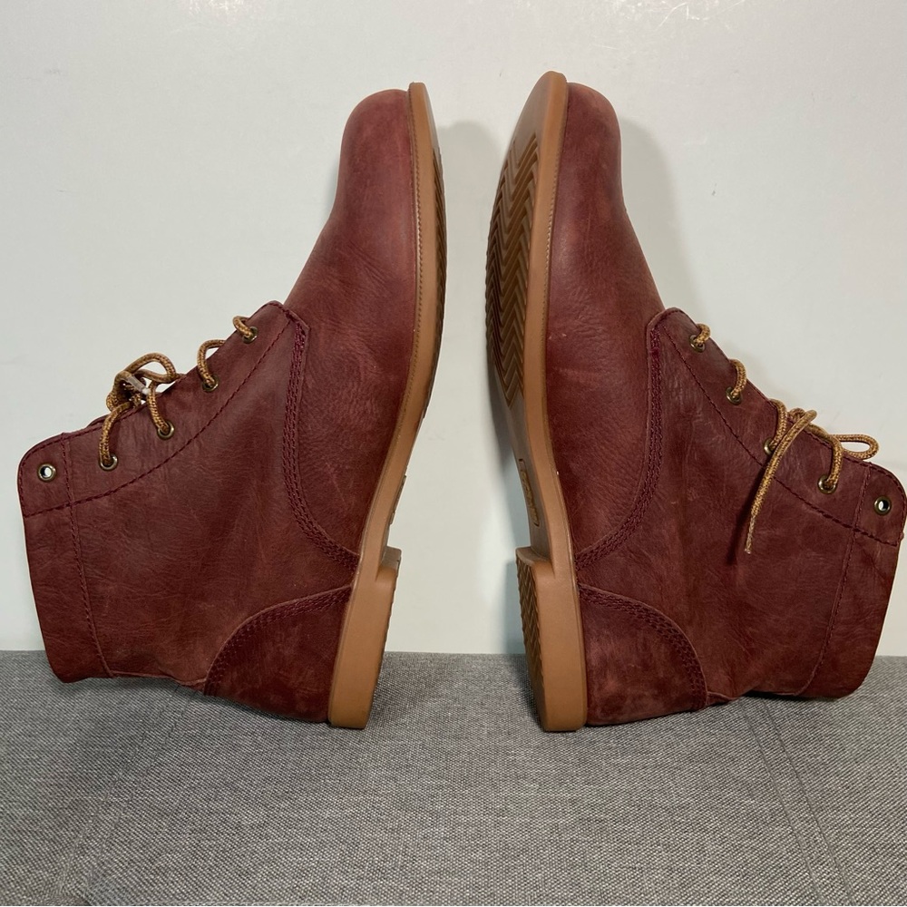 Kodiak Red Distressed Leather Ankle Boots- woman’s 8.5 - Picture 7 of 12